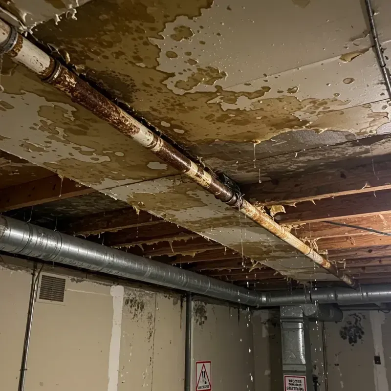 Ceiling Water Damage Repair in Vergennes, VT