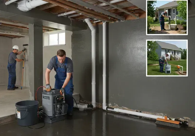 Basement Waterproofing and Flood Prevention process in Vergennes, VT